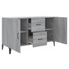 vidaXL Credenza Grigio Sonoma 100x36x60 cm in Legno Multistrato
