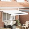 vidaXL Tenda da Sole Bianco 300 x 250 x 165 cm Poliestere