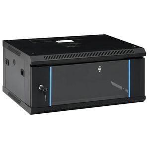 vidaXL Armadi di rete Nero 600 x 450 x 285 mm Acciaio