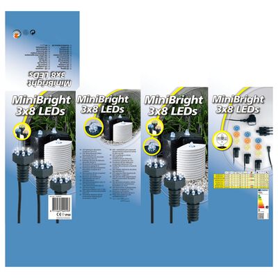 Ubbink Luce Subacquea per Laghetti MiniBright 3x8 LED 1354019