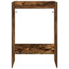 vidaXL Mobiletto per lavatrice Rovere fum&eacute; 67,5 x 48 x 97 cm