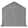 vidaXL Tessuto di Rivestimento per Tenda in PVC 4x8 m Grigio