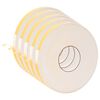vidaXL Nastro adesivo in schiuma 5 pz Bianco 15mm x 10m Schiuma CR