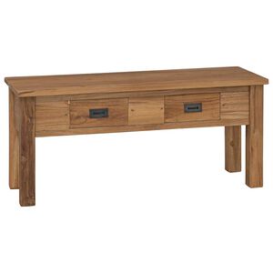 vidaXL Panca in Legno Teak 90x30x40 cm