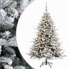 vidaXL Albero di Natale artificiale con palline 120 cm 150 LED