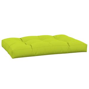 vidaXL Cuscino per Pallet Verde Brillante 120x80x12 cm in Tessuto