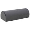 vidaXL Cuscino per poggiapiedi 42 x 18 x 13 cm Duro Schiuma PU Grigio