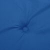 vidaXL Cuscini per Sedia 4 pz Blu Reale 100x50x3 cm in Tessuto Oxford