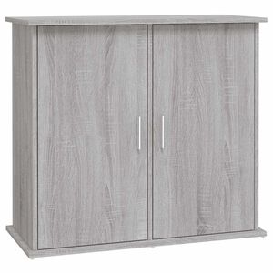 vidaXL Supporto Acquario 81x36x73cm in Legno Multistrato Grigio Sonoma