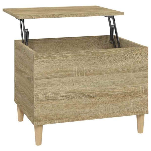 vidaXL Tavolino Salotto Rovere Sonoma 60x44,5x45 cm Legno Multistrato