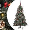 vidaXL Albero di Natale artificiale Verde 150 cm