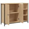 vidaXL Credenza Rovere Sonoma 100x33x75 cm in Legno Multistrato