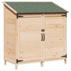 vidaXL Capanno da Giardino Naturale 106,5 x 56 x 113,5 cm