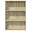 vidaXL Libreria Rovere Sonoma 80x30x114 cm in Legno Multistrato