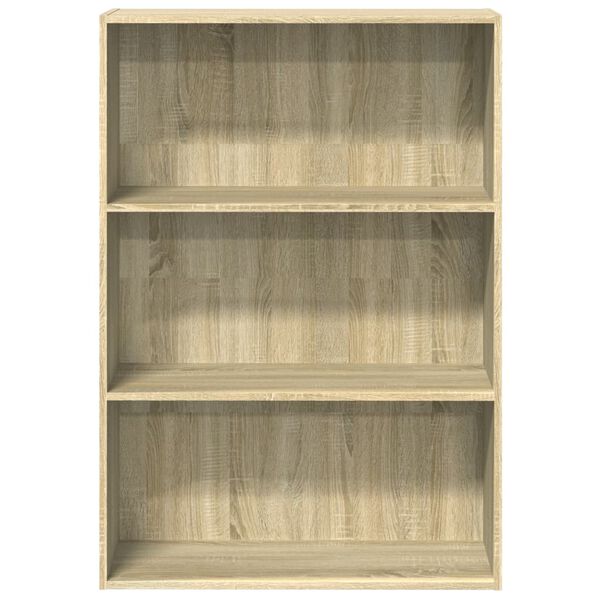 vidaXL Libreria Rovere Sonoma 80x30x114 cm in Legno Multistrato