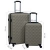 vidaXL Set Valigie Trolley a Custodia Rigida 2 pz Antracite in ABS