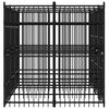 vidaXL Gabbia per Cani da Esterno in Acciaio 7,37 m&sup2;