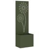 vidaXL Schermo per privacy in giardino Oliver verde 50 x 150 cm