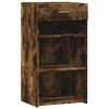 vidaXL Credenza Rovere Fumo 50x42,5x93 cm in Legno Multistrato