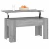 vidaXL Tavolino da Salotto Grigio Sonoma 101x49x52cm Legno Multistrato