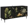 vidaXL Mobile TV RHENEN 102 x 33 x 51 cm Rovere Nero