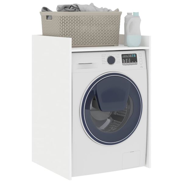 vidaXL Mobiletto per lavatrice Bianco 67,5 x 62 x 97 cm