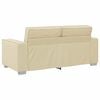 vidaXL Divano Crema 180 x 78 x 84 cm Tessuto