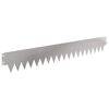 vidaXL Bordura per Prato 50 pz 103 x 15 cm metallo Argento