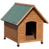 Kerbl Cuccia per Cani 100x88x99 cm Marrone e Verde 82395