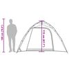 vidaXL Tenda da Pesca 4 Persone Mimetica a Rilascio Rapido