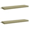 vidaXL Cuscini per Panchina a 2 Pezzi SOEST 2 pz 100% Poliestere