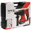 YATO Martello a Percussione SDS Plus con Batteria Li-Ion 3,0Ah 18V