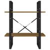 vidaXL Libreria Ambra 60x30x70 cm in Legno Massello di Pino