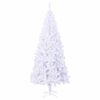 vidaXL Albero di Natale Artificiale L 240 cm Bianco