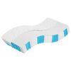 vidaXL Materasso Molle Insacchettate Medio Rigido 90x190cm Single Size