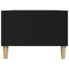 vidaXL Tavolino da Salotto Nero 90x50x36,5 cm in Legno Multistrato