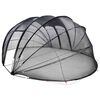vidaXL Tenda da piscina a cupola 538 x 440 x 204 cm Trasparente