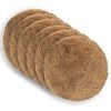 vidaXL Cuscino con cuscino HEERLEN 6 pz Tortora Fleece PV