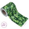 vidaXL Recinzione Frangivento da Giardino PVC 35x0,19 m Verde