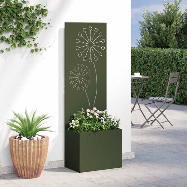 vidaXL Schermo per privacy in giardino Oliver verde 50 x 140 cm