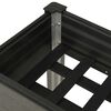 vidaXL Fioriera Rialzata da Giardino 75x40x75 cm in WPC Grigio