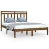 vidaXL Giroletto ambra in Legno Massello 140x200 cm