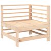 vidaXL Set Salotto da Giardino 7 pz in Legno Massello di Pino