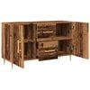 vidaXL Credenza Legno Antico 100x36x60 cm in Legno Multistrato