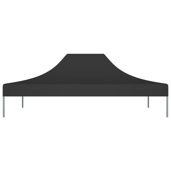 vidaXL Tetto per Tendone per Feste 4x3 m Nero 270 g/m²