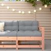 vidaXL Sedia da Giardino con Cuscini in Legno Massello di Douglas
