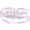 vidaXL Letto Libreria senza Materasso Bianco 120x200 cm Legno di Pino