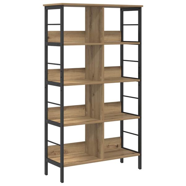 vidaXL Libreria Rovere artigianale 82 x 32 x 144,5 cm