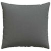 vidaXL Cuscini da Divano 2 pcs Grigio scuro 45 x 45 cm Tessuto