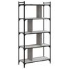 vidaXL Libreria Grigio Sonoma 5 Ripiani 76x32x158 cm Legno Multistrato